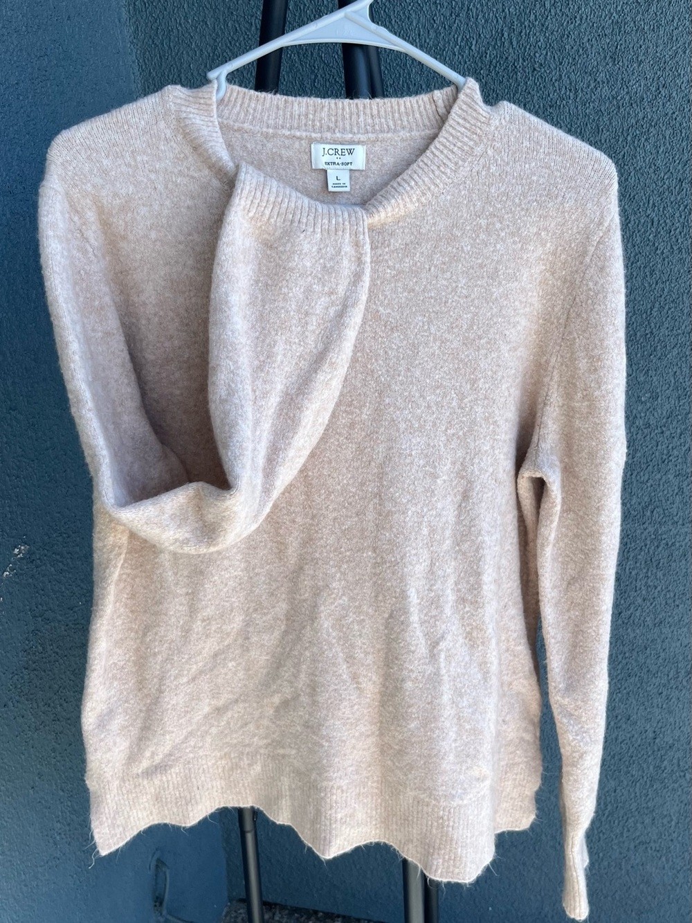 J Crew Crewneck sweater Sz L